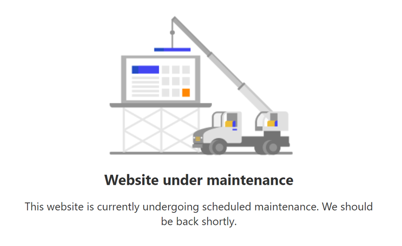 Website Sedang Dalam Perbaikan